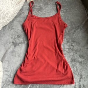 WOMENS LARGE CRIMSION TANK